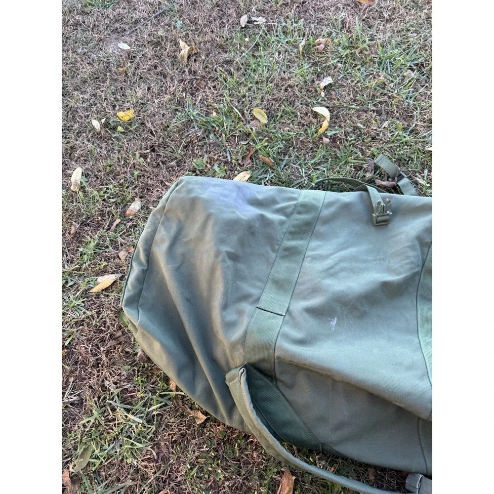 US Military IMPROVED Duffel Bag‎ ZIPPERED Duffle Bag USGI 8465-01-604-6541 USED